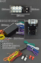 AP LED マルチカラーバルブキット レッド/アンバー T20 SMD 18連 12V専用 AP-MTT20-2C-18Y-R_画像3