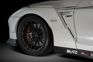 ブリッツ/BLITZ エアロスピードRコンセプト フロントフェンダー 未塗装 60352 ニッサン GT-R R35 VR38DETT 2016年07月～