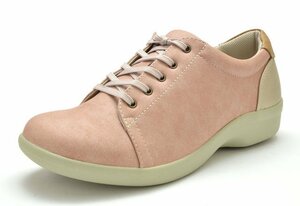  new goods topaz moa TZ-1438 pink 23.5cm lady's comfort shoes lady's walking shoes TOPAZ MORE 4E wide width 