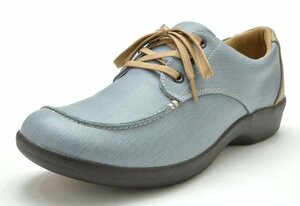  new goods topaz moa TZ-1410 blue Denim 22.5cm lady's comfort shoes lady's walking shoes TOPOZ 4E wide width . slide 