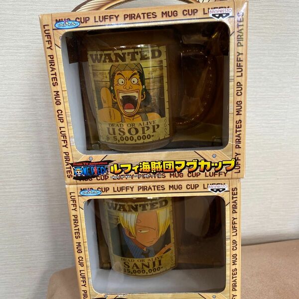 ワンピース　海賊団マグカップ　2セット　レア