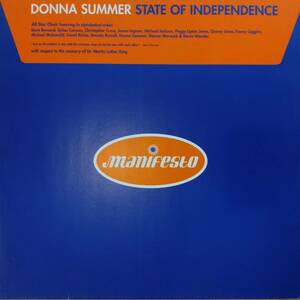 【中古・アナログレコード】Donna Summer / State Of Independence【SCMS0000000198】