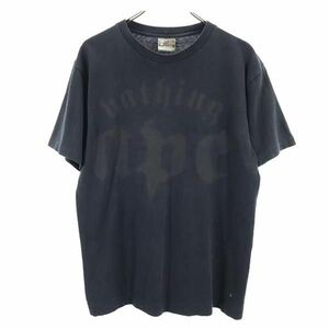 アベイシングエイプ 日本製 プリント 半袖 Tシャツ M ブラック系 A BATHING APE メンズ 230523 メール便可