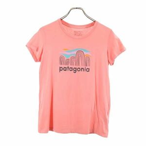 パタゴニア アウトドア 半袖 Tシャツ XXL ピンク patagonia キッズ 230525 メール便可