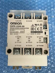 [CK16745] オムロン OMORON G3PE-235B-3N ヒータ用ソリッドステート・コンタクタ 現状渡し