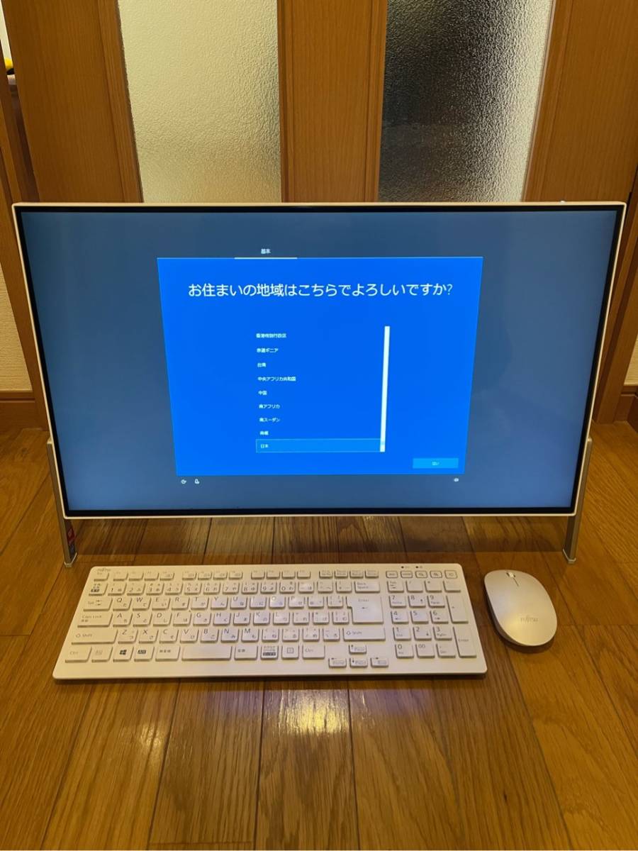 Yahoo!オークション -「富士通デスクトップパソコン」(モニタ一体型
