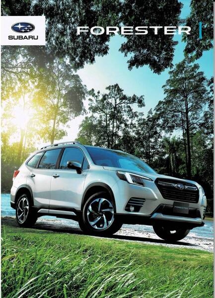 SUBARU フォレスター カタログ+OP FORESTER