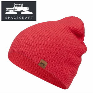 ○23 SPACECRAFT OFFENDER BEANIE カラー:VERMILION ビーニー ニット帽 キャップ スノーボード スノボ スキー