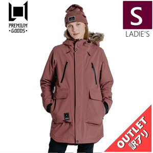 [Outlet] L1 Fairbanks JKT Color: Burnt Rose Size Ladies Snowboard лыжная куртка износ