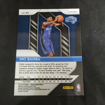 【ルーキー】2018-2019 PANINI PRIZM MO BAMBA RED WAVE _画像2