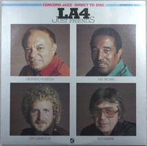 ◆L.A.4/JUST FRIENDS (JPN LP/Direct To Disc) -Laurindo Almeida, Ray Brown, Jeff Hamilton, Bud Shank, Concord, Audiophile_画像1