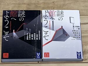 初版set 謎の館へようこそ 白黒セット 新本格30周年記念アンソロジー 講談社タイガ　ミステリーミステリ