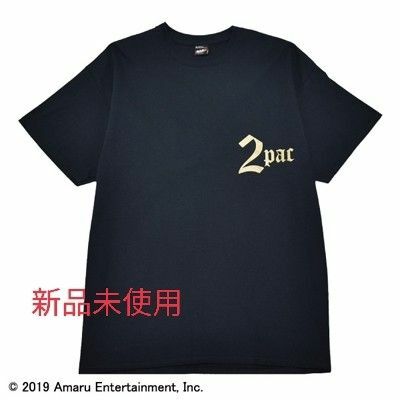 未使用 2Pac RAP TEES Tシャツ RT-TU001 Black