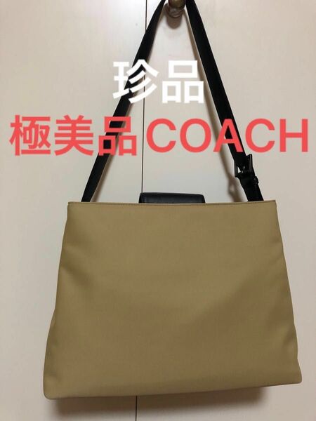 （28）極美品COACHハンドバッグ