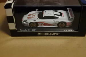 1/43 ミニチャンプス　ポルシェ　911　GTI　ブリティッシュGTC99　未使用未開封　