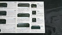 【昭和レトロ】『Nakamichi(ナカミチ)総合カタログ 昭和55年3月』/680ZX/680/670ZX/660ZX/482/481/582/581/550/350/250/610/620/630/410_画像6