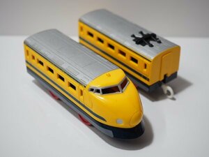 ☆A7336☆プラレール 新幹線 922形 ドクターイエロー 中間車 & 後尾車（非動力）