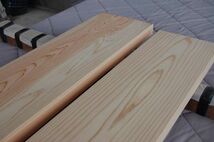 桧 ヒノキ（東農檜）2本で8400円 角材 材木 木材 新品 8年乾燥 プレーナー木取済_画像3