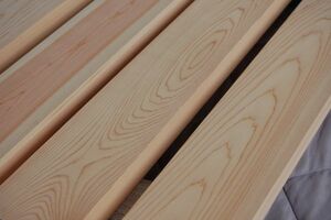 木曽桧 ヒノキ（天然材）5本で6400円 大幅値下げ 角材 材木 木材 新品