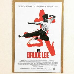 布 ポスター「ブルース・リー　I AM BRUCE LEE　飛び蹴り」