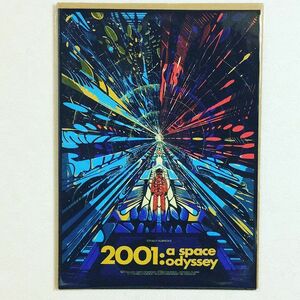 布 ポスター「2001年宇宙の旅　宇宙飛行士　青　スタンリー・キューブリック」