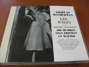 【CD】リー・ワイリー / ナイト・イン・マンハッタン Lee Wiley / Night In Manhattan (Columbia 1950/1951)