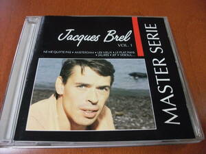 【シャンソン CD】ジャック・ブレル / ベスト・アルバム Jacques Brel / Master Serie 全16曲 (1997)