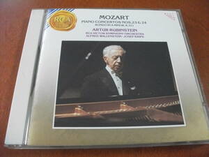 【CD】ルービンシュタイン 、ウォーレンステイン / RCAビクターso モーツァルト / ピアノ協奏曲 第23番 、第24番 他 (RCA 1958-1961)