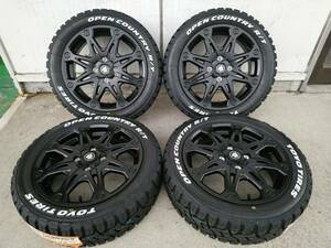 新品 タフト タイヤホイール セット 165/65R15 トーヨータイヤ オープンカントリー RT MUD-X 15インチ