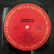 Funk Soul LP - Champaign - How 'Bout Us - Columbia - VG+ - シュリンク付_画像5