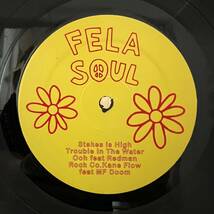 Hip Hop LP - Fela Kuti Vs De La Soul - Fela Soul - Amerigo Gazaway VG+_画像2