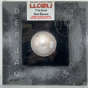 Hip Hop 12 - L.L. Cool J - I'm Bad - Def Jam - VG+ - シュリンク付