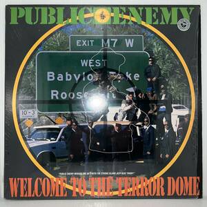 Hip Hop 12 - Public Enemy - Welcome To The Terrordome - Def Jam - VG+ - シュリンク付