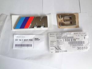 E30M3 for rear trunk emblem ///M.3 BMW original new goods 