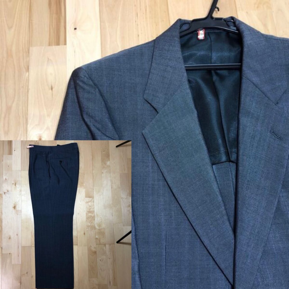 買取 限定値下げ CARUSO カルーゾ スーツ ネイビー ブルー メンズ