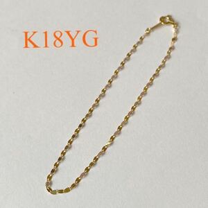 ◇ K18YG Design Chain Браслет ◇