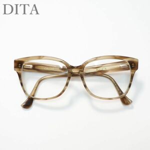 極美品 ディータ DITA 眼鏡/メガネ/Lavish ブラウン 54□16-145（4991)fhee