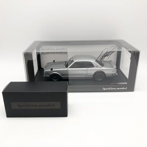 【中古】開封 イグニッションモデル 1/18 IG1928 Nissan スカイライン2000GT-R(KPGC10) Matsuda Street シルバー With Mr.Matsuda