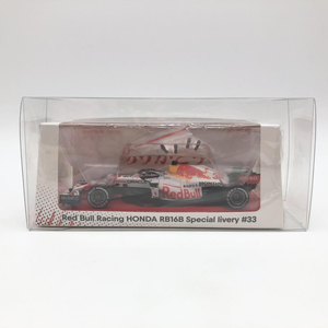 【中古】開封 ユーロスポーツ 1/43 レッドブルホンダRB16B #33 Special Livery 2021 トルコGP フェルスタッペン/ペレス セット