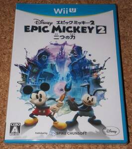 * new goods *WiiU Disney e pick Mickey 2 two .. power 