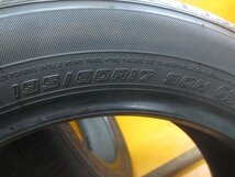 ☆スピスタ☆タイヤ　ダンロップ　ENASAVE EC300+　195/60R17　2本　17T739　中古　19_画像3