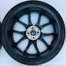 2本タイヤセット LEXANI レグザーニ S-LINE J102 17インチ 5.5J 4H 100 ＋45 165/40R17 パレット/MRワゴン/エブリィ_画像5