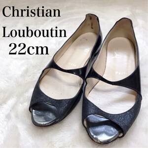 Christian Louboutin Louboutin Open Tun Flat Pumps Sups Shoes