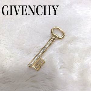  beautiful goods GIVENCHY Givenchy key type Gold brooch G Logo Stone 