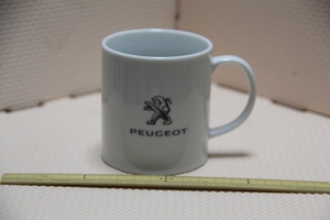 Керамика логотипа Peugeot Mark Cup Cup Cup Peugeot Cup Cup Automobile Goods