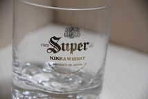 ガラス製 rare Super old NIKKA WHISKEY ロックグラス 検索 レア スーパーニッカ ニッカ ウヰスキー グッズ コップ グラス_画像1