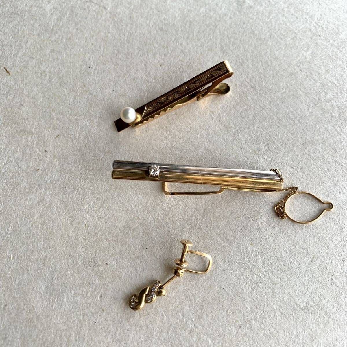 ヤフオク! -「k18刻印」(タイピン) (メンズアクセサリー)の落札相場