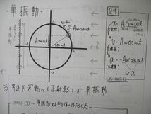 UJ05-030 北海道札幌北高等学校 高3 物理 プリント/ノートセット 京大(京都大学)理系学部受験生使用 2022年3月卒 28M0D_画像3