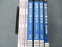 UM05-048 CPA会計学院 公認会計士講座 財務会計論 理論 テキスト1~3/論文対策集他 2022年合格目標 未使用品有り 計7冊 00 L4D_画像3