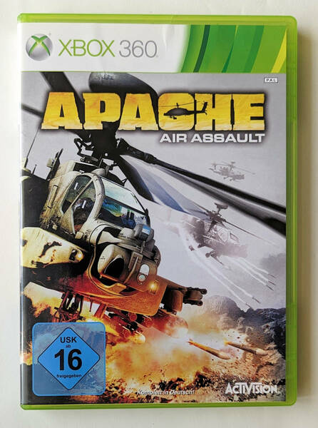 アパッチ エア アサルト APACHE AIR ASSAULT EU版 / 北米版★ XBOX 360 